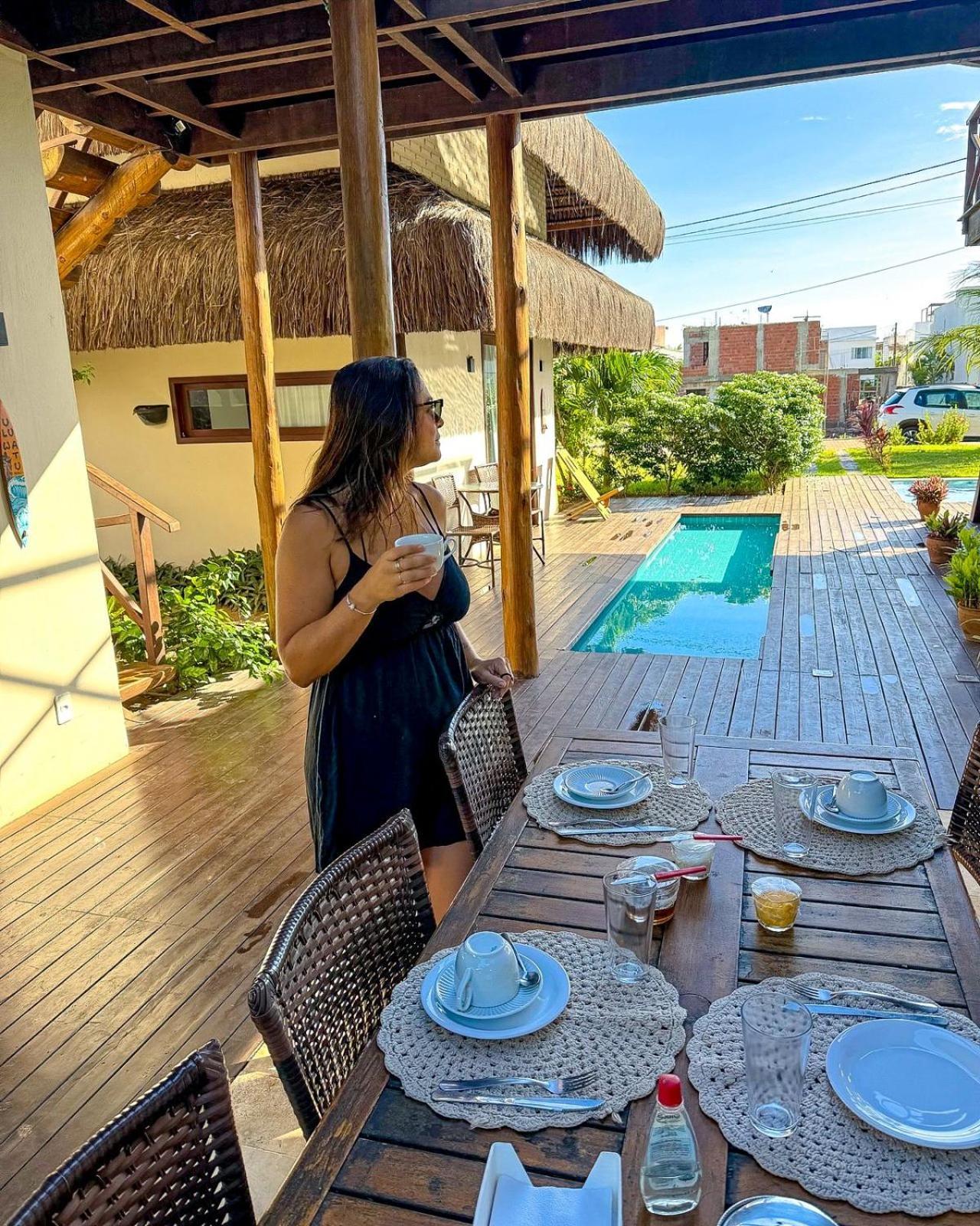 Villa Namu Beach House Suites São Miguel do Gostoso Exteriör bild