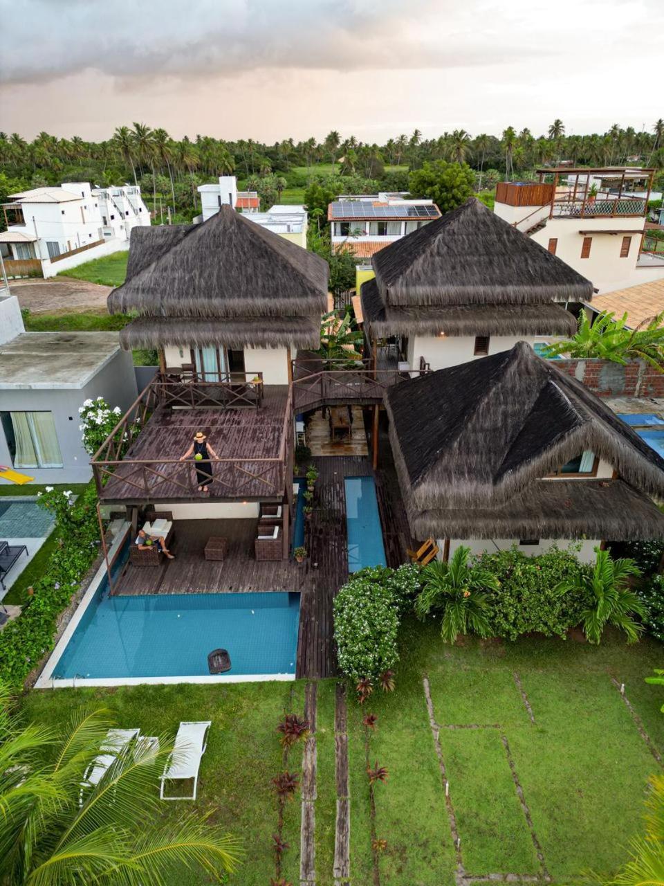 Villa Namu Beach House Suites São Miguel do Gostoso Exteriör bild