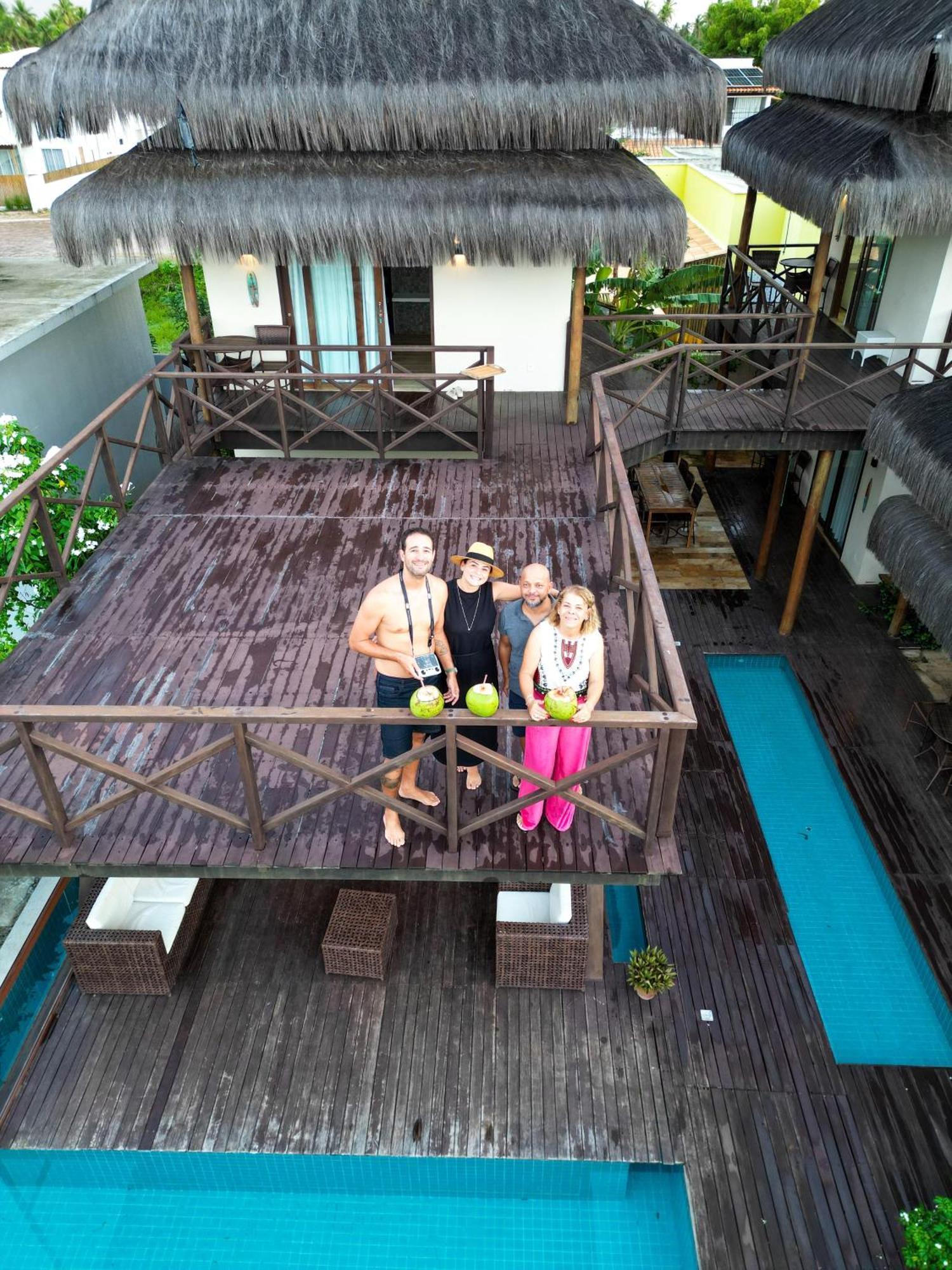 Villa Namu Beach House Suites São Miguel do Gostoso Exteriör bild